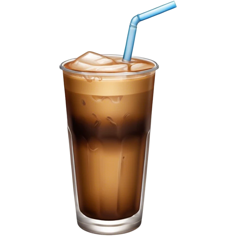 Ice coffee emoji