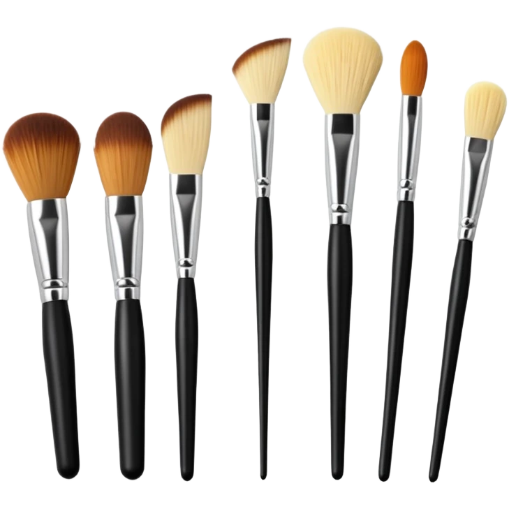 Makeup brushes  emoji