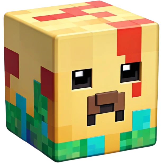 Minecraft block emoji
