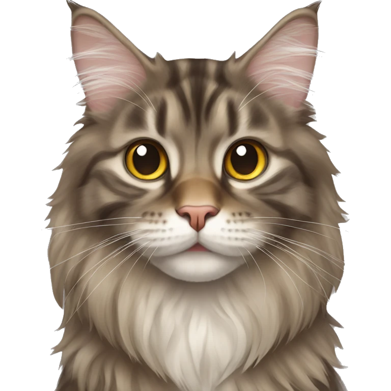 cat Maine Coon emoji