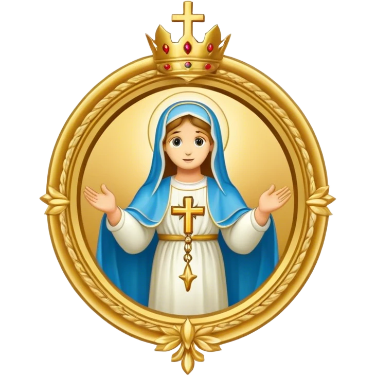 ave maria's emblem  emoji