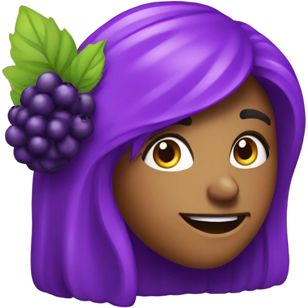 Purple word "Wildberries" emoji