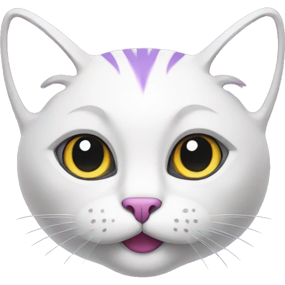 purple cat emoji