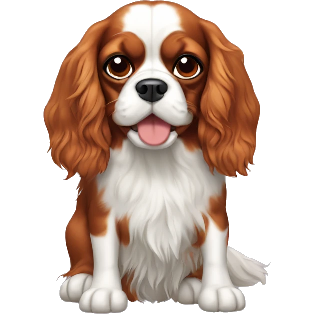 Cavalier King Charles spaniel  emoji