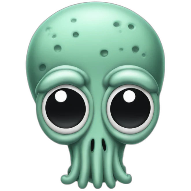 Squidward Tentacles emoji