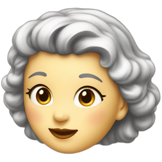 1940 woman pole emoji
