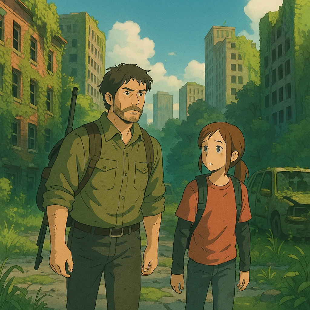 The Last of Us inspired scene emoji