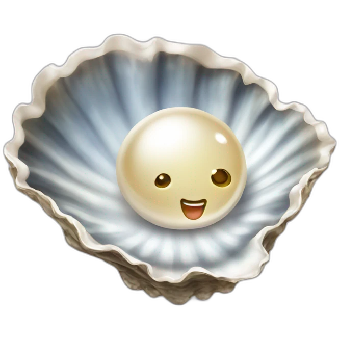 oyster with pearl emoji