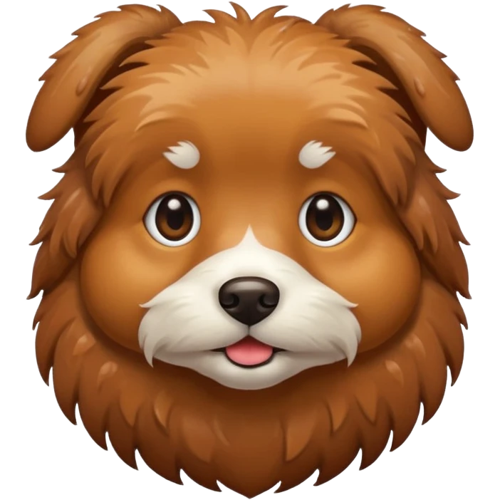 perrito bañado emoji