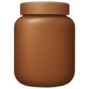 Brown vitamin pot emoji