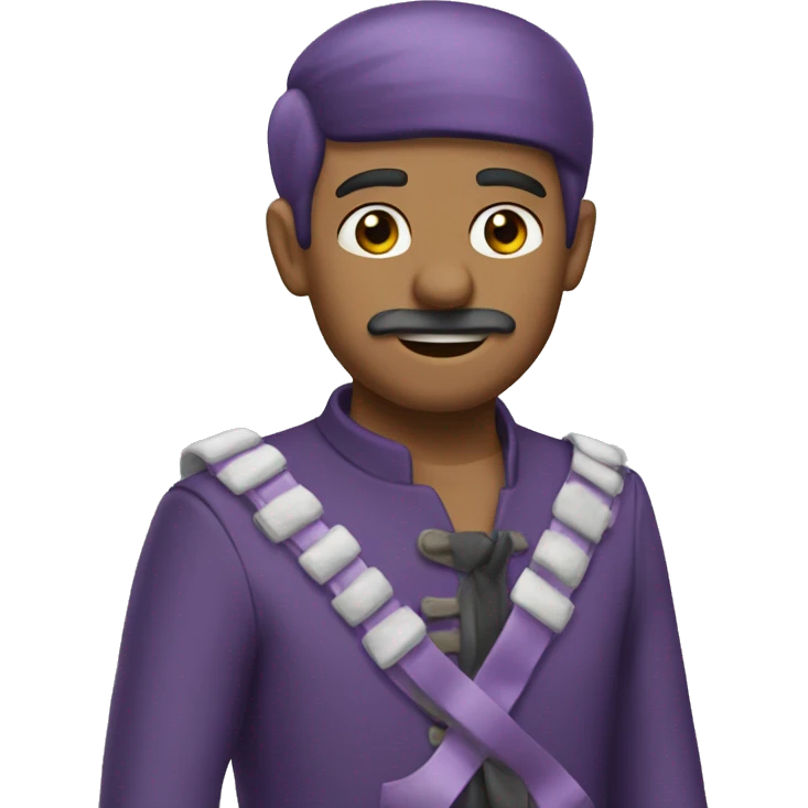 Flieder Schleife emoji