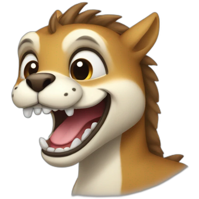 canguro sonriente emoji