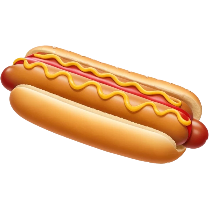 hot dog wearing a red cape emoji
