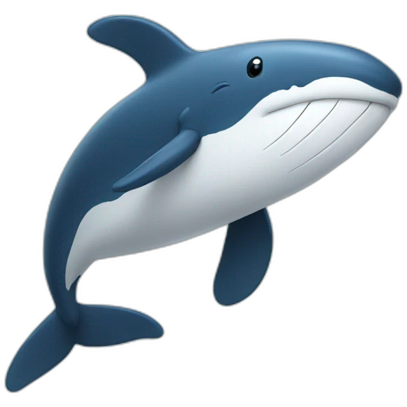 christmas whale emoji