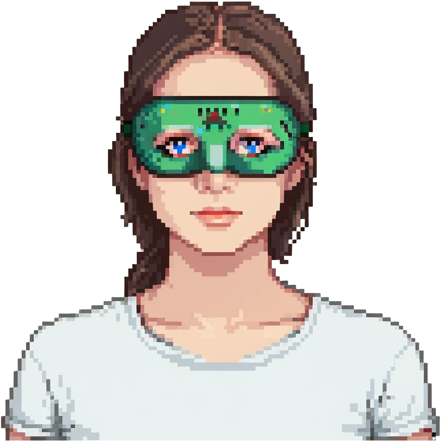 simple black superhero eye mask emoji