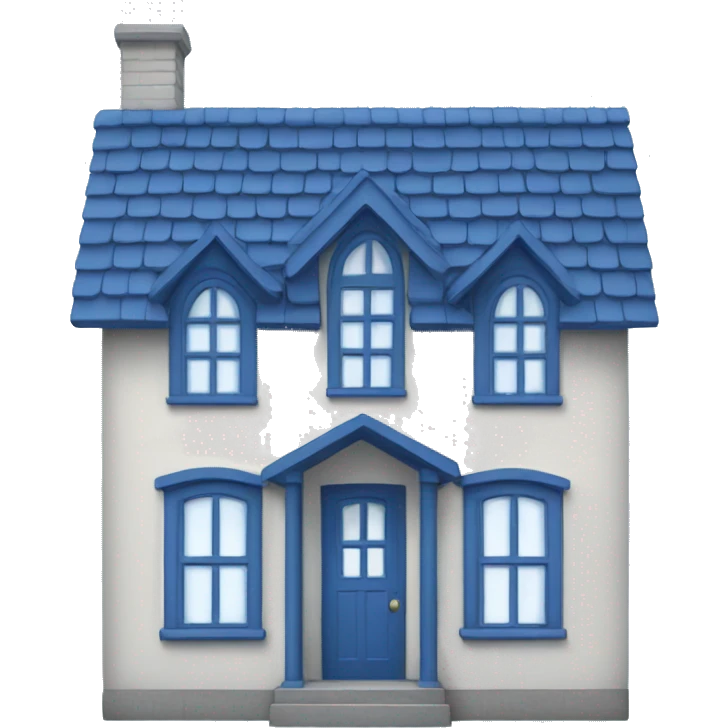 Blue House emoji