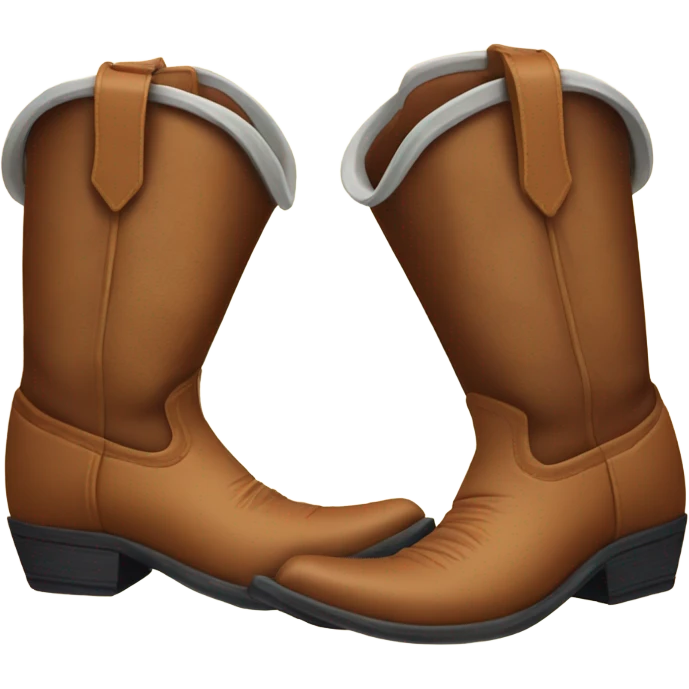 Cowboy boots emoji