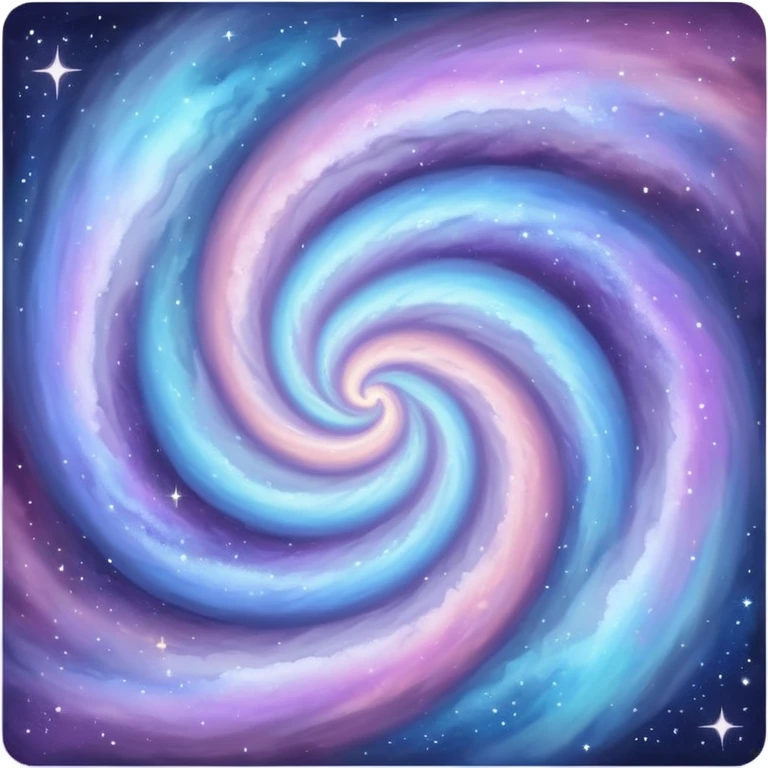 Pastel galaxy nebula  emoji