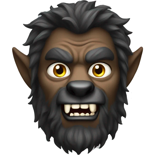 Werewolf emoji