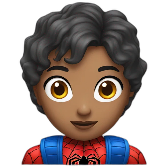 moon ga young as spiderman front view emoji
