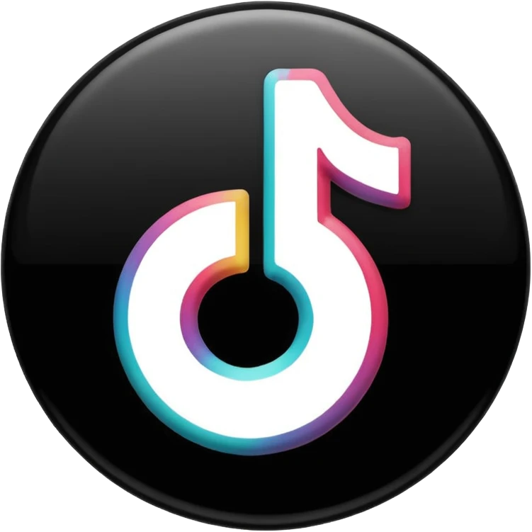 Tiktok icon black emoji