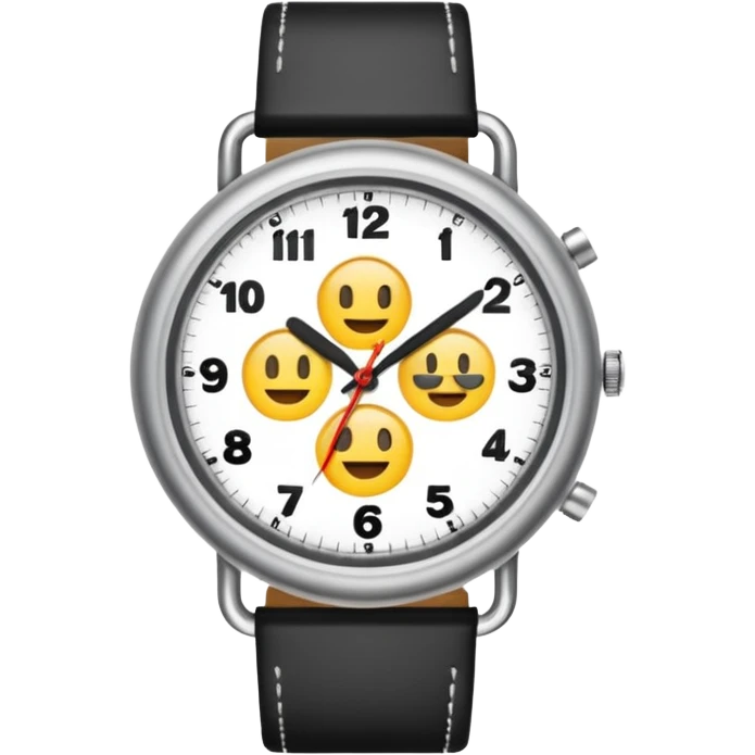 analog watch emoji