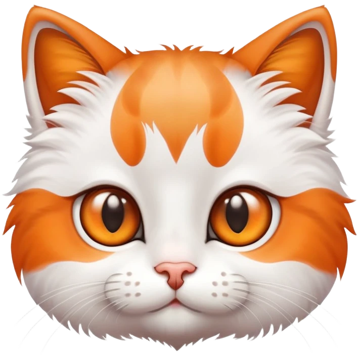 cute cat with big eyes emoji