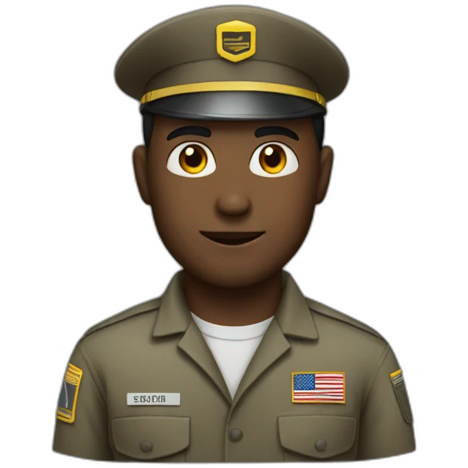Service man emoji