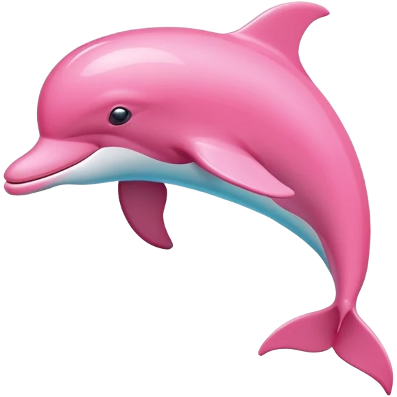 Pink Dolphin  emoji