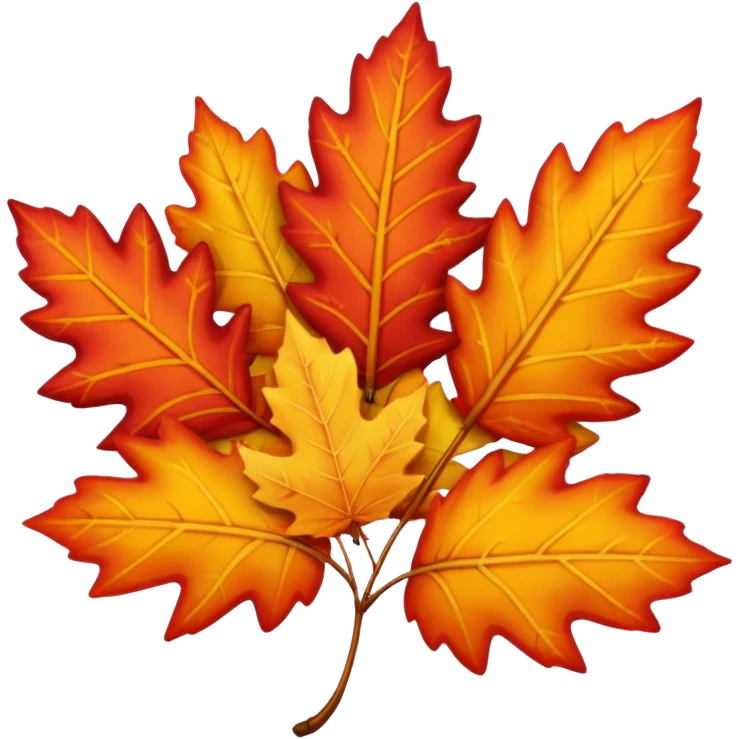 autumn leaves emoji