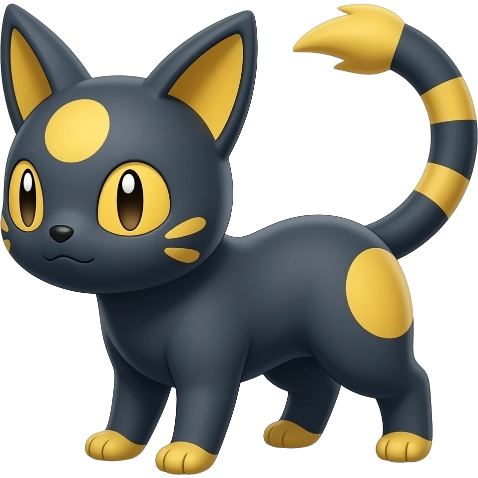 Umbreon pokemon emoji