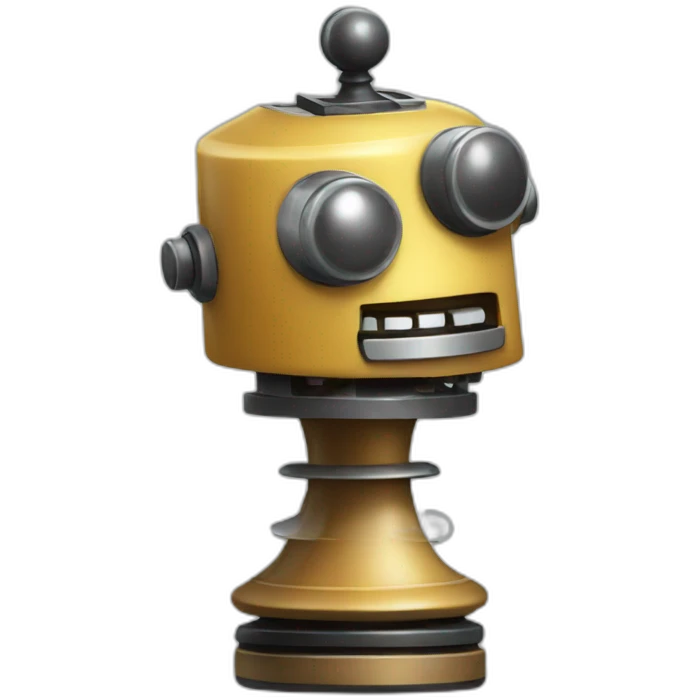 chess robot emoji
