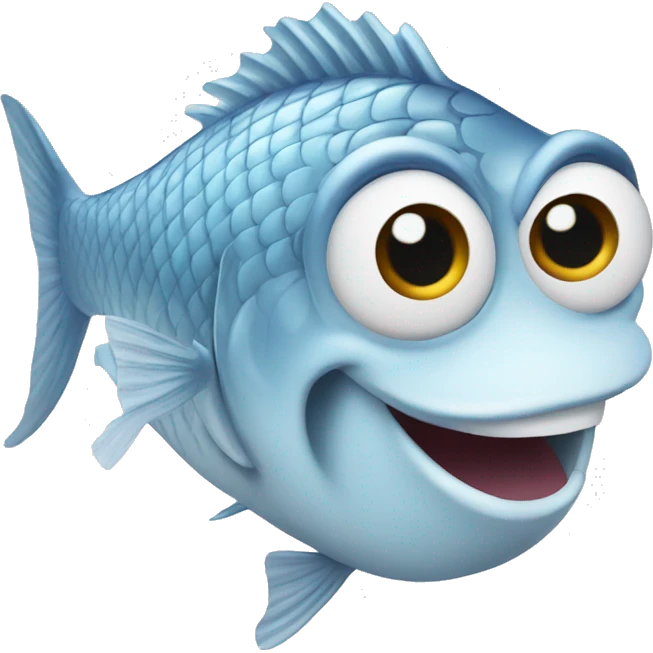 frozen fish from freezer emoji