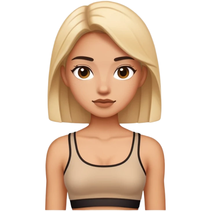 Breast crop top  emoji