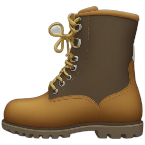 Chaussures bottes emoji