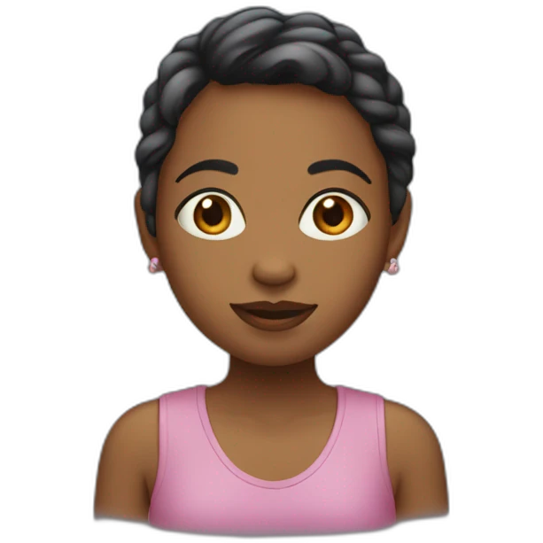 Fille affamée emoji