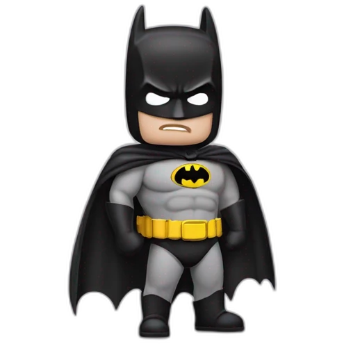 batman shrugging shoulders in confusion emoji
