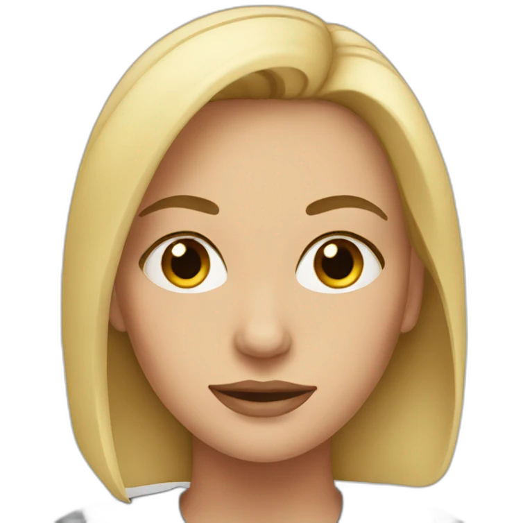 Strong white woman emoji