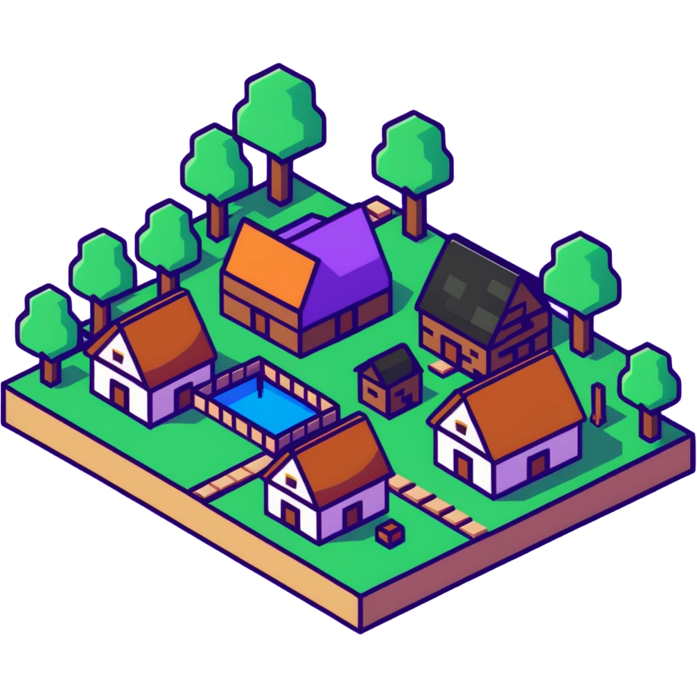 Minecraft village emoji
