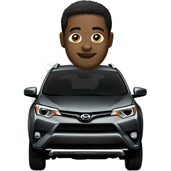 Dark grey rav4 emoji