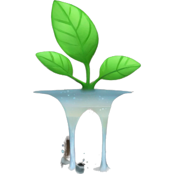watering against a piano emoji