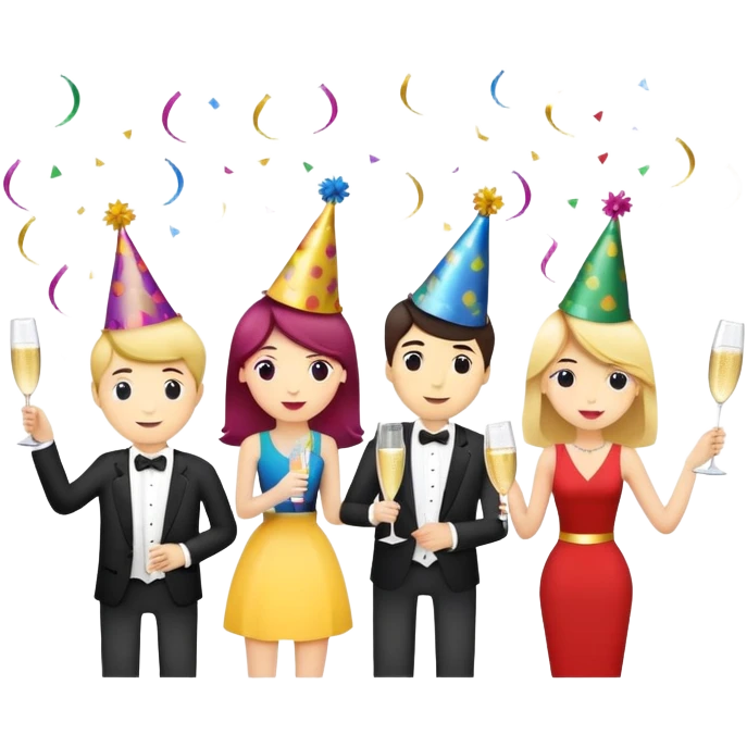 confetti party emoji