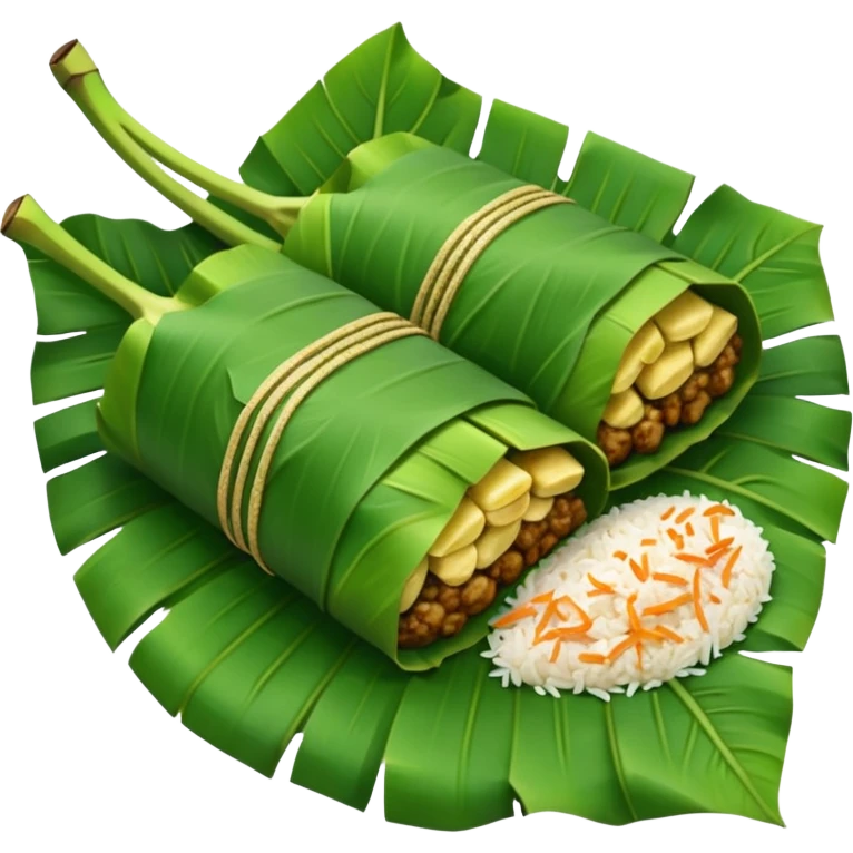 nasi bungkus emoji