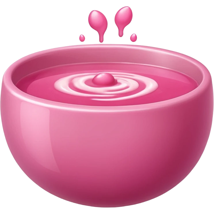 pink soup boll emoji