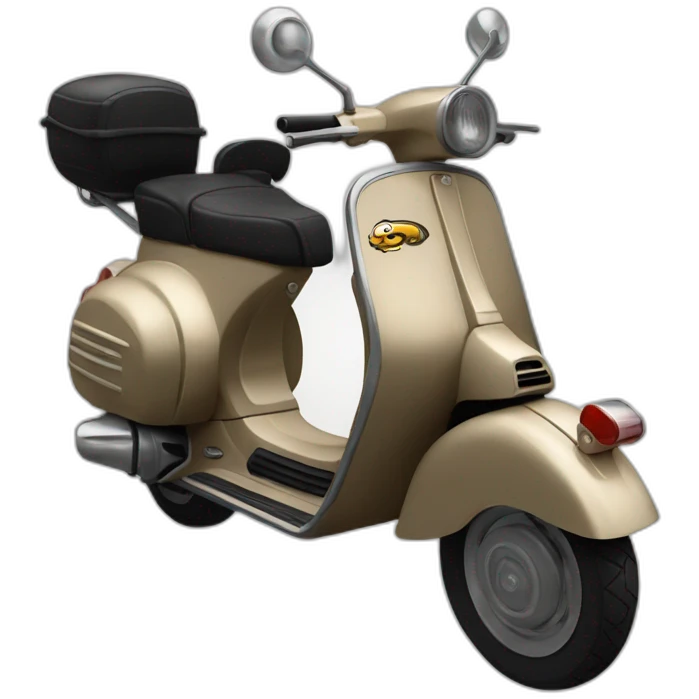 Vespa Piraten emoji