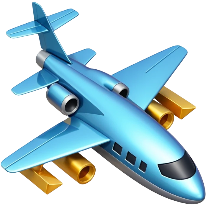 geometric plane emoji