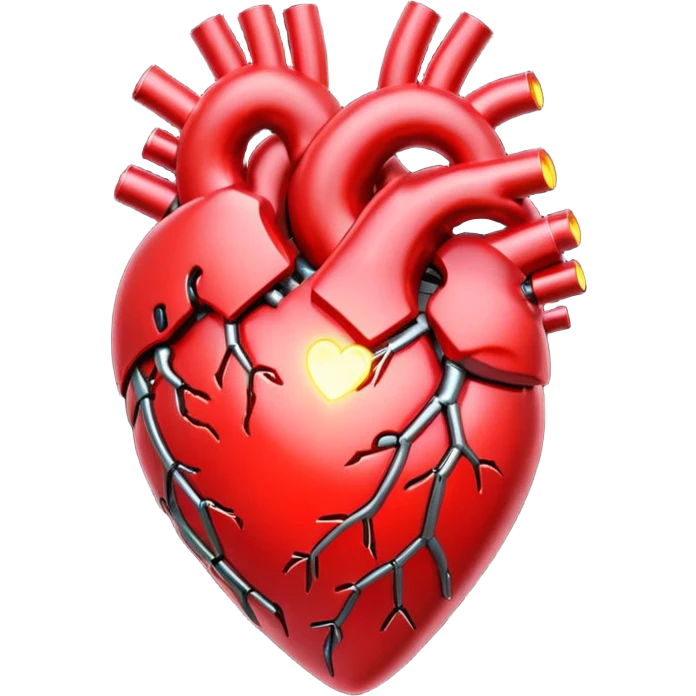 cyber heart emoji