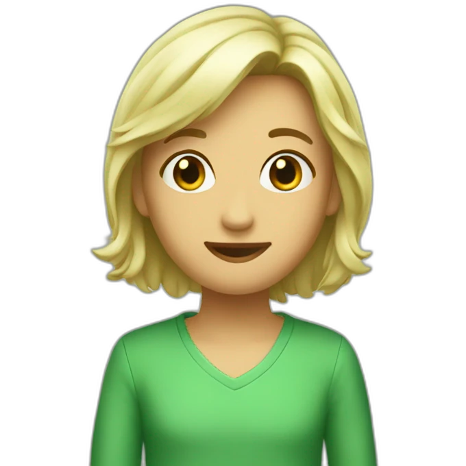 tilde verde emoji
