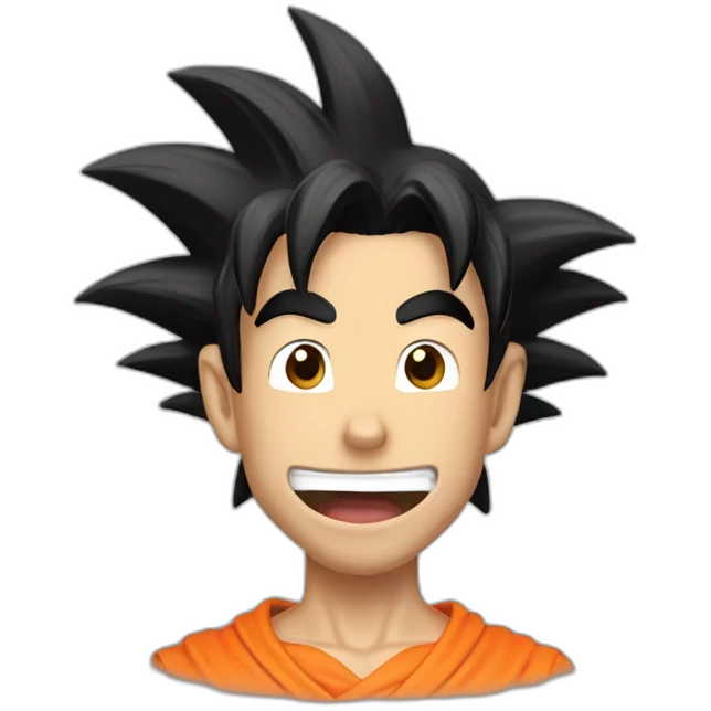 does goku clean nuts? emoji