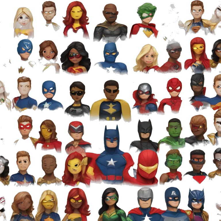 superhero team emoji